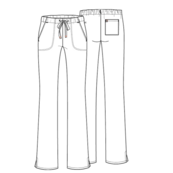 Code Happy Medical Uniform Pant 46002 Teal LP - Picture 1 of 2